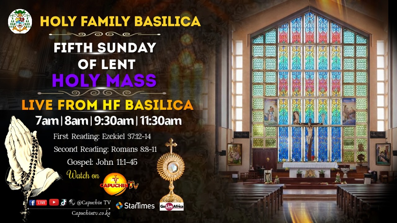 22-03-2026 | CAPUCHIN TV LIVE | FIFTH SUNDAY OF LENT
