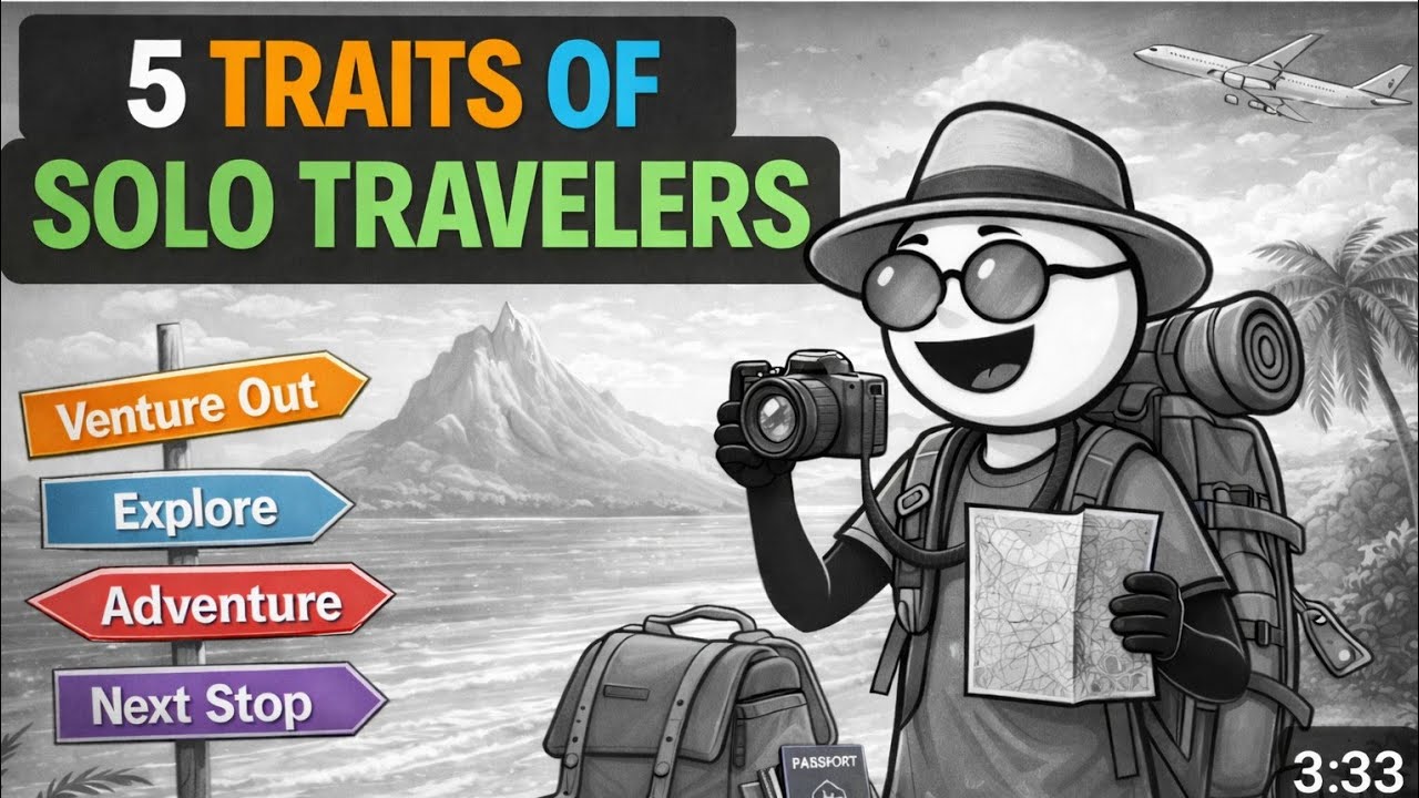 Travels Alone, Psychology Says They Have These 5 Traits #psychology #solotravel #humanbehavior