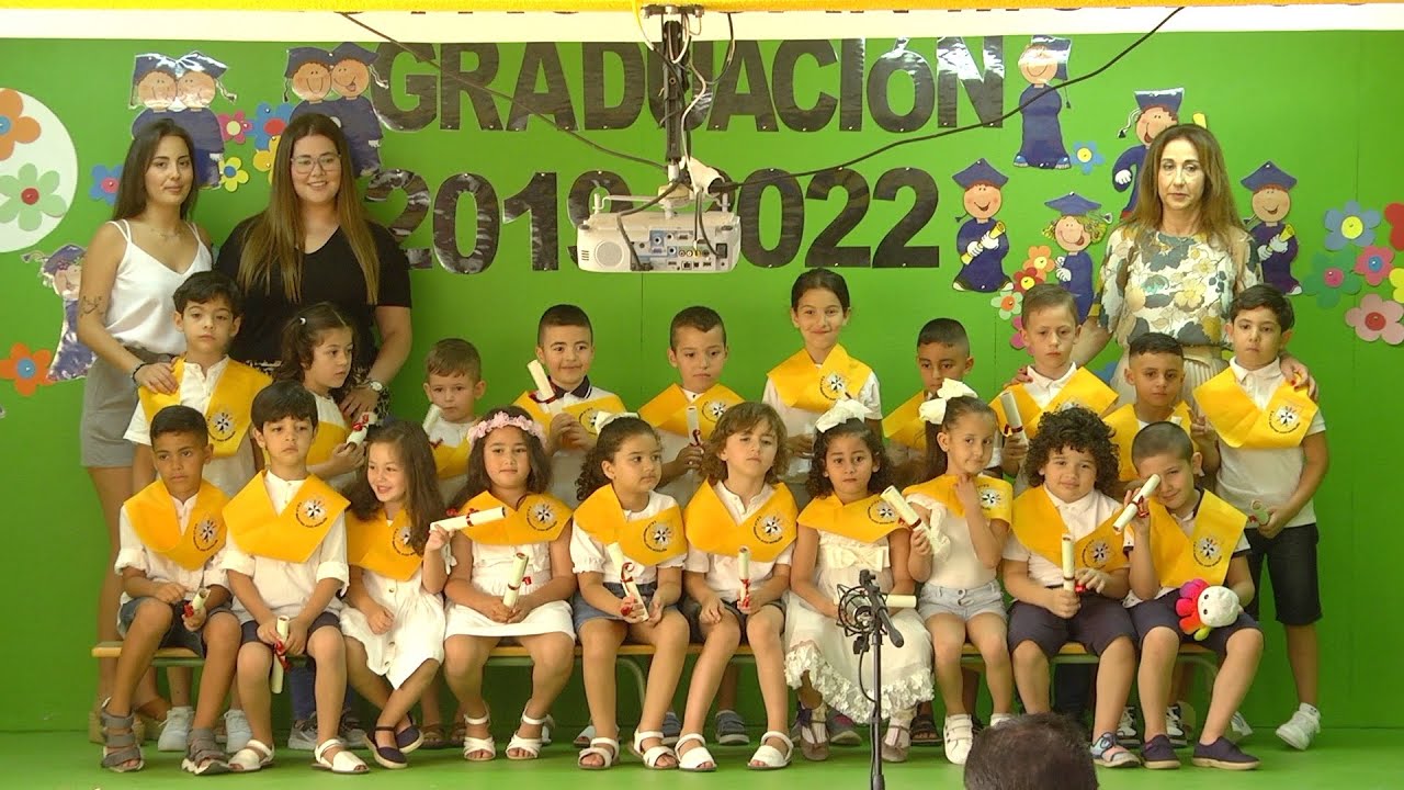Los alumnos de Infantil del 'Juan Morejón', felices de pasar a Primaria