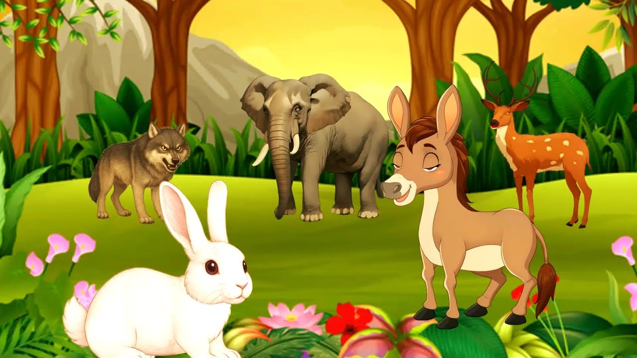 cuckoo toons tv مغرور شیر اور عقلمند خرگوش Hindi Stories  Moral Story  Fairy Tales