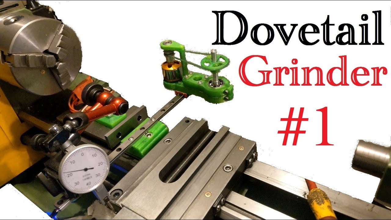 Mini Lathe Cross Slide Alignment , Cross Slide Dovetail Grinding, Part1