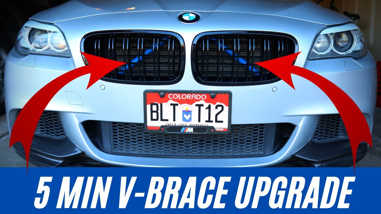 5 Minute BMW 535i F10/F11/F30 V Brace (Cross Bars) Upgrade