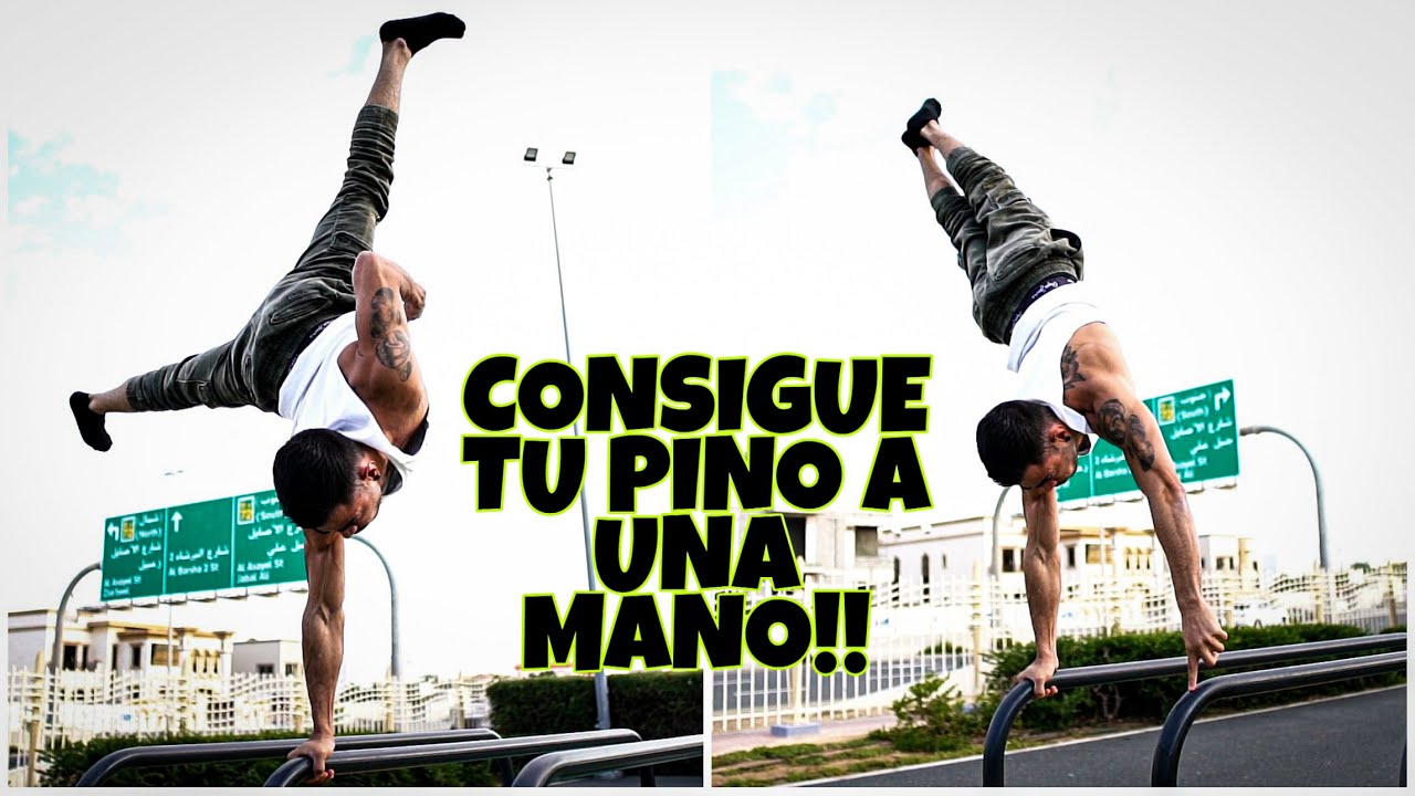 CONSIGUE EL PINO A UNA MANO EN 3 PASOS!! / GET YOUR ONE ARM HANDSTAND IN 3 STEPS!!