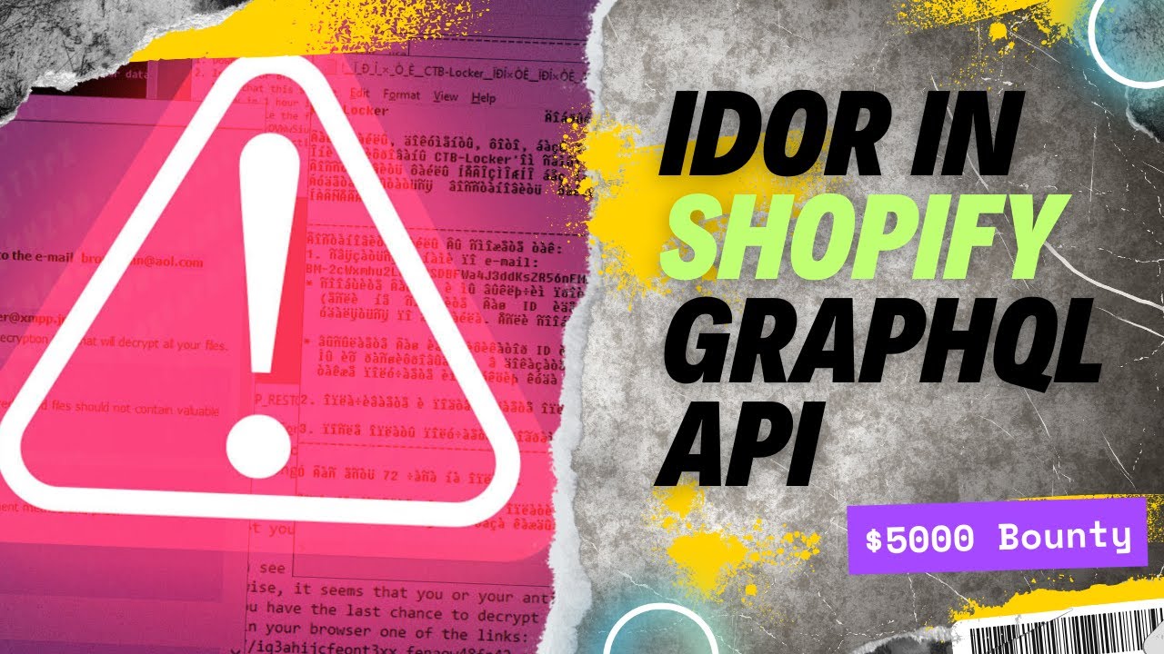 IDOR In Shopify GraphQL API | Report Explained