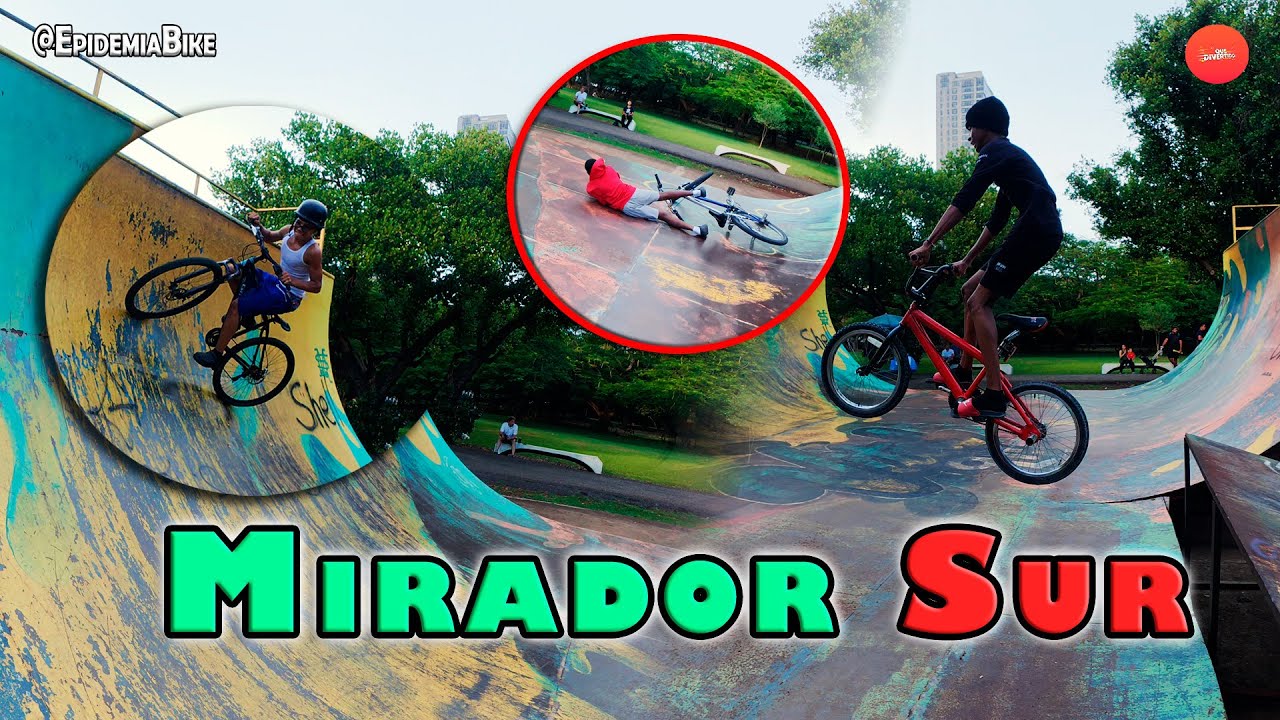 MIRADOR SUR ¿Qué pasó en el parque con las bicicletas?