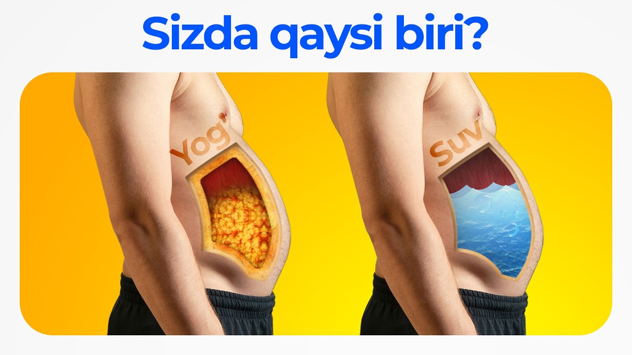 Suv yoki Yog'? Sizda Qaysi Biri!