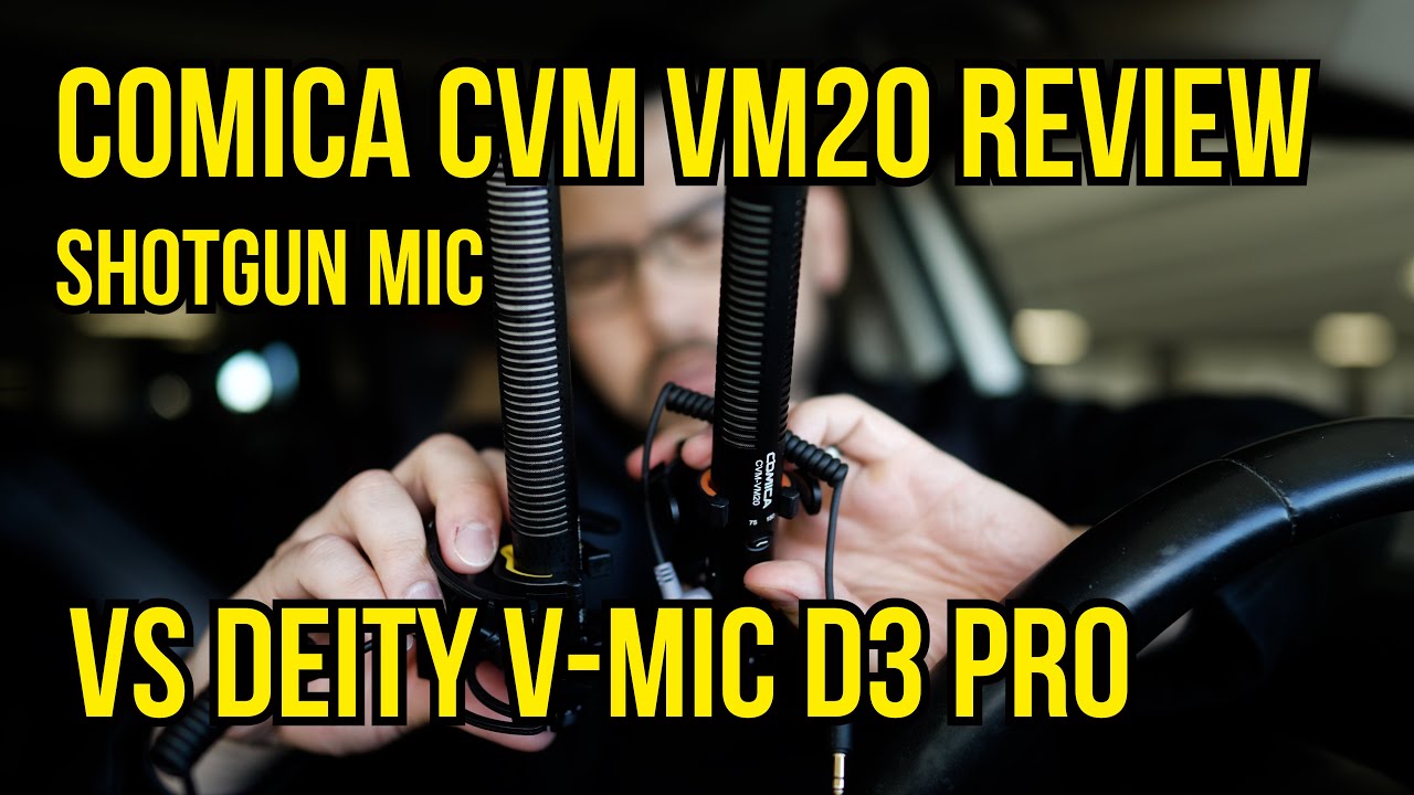 Comica CVM VM20 REVIEW vs Deity V-Mic D3 Pro Shotgun Mic #ComicaVM20 #DEITY