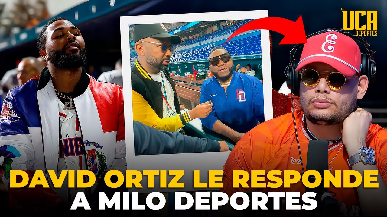 DAVID ORTIZ LE RESPONDE A MILO DEPORTES  
