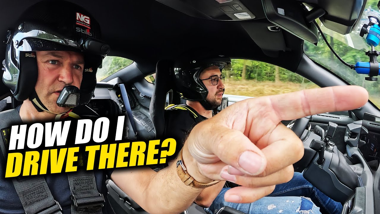 Teaching THE STIG How To Wet Lap The N&uuml;rburgring!