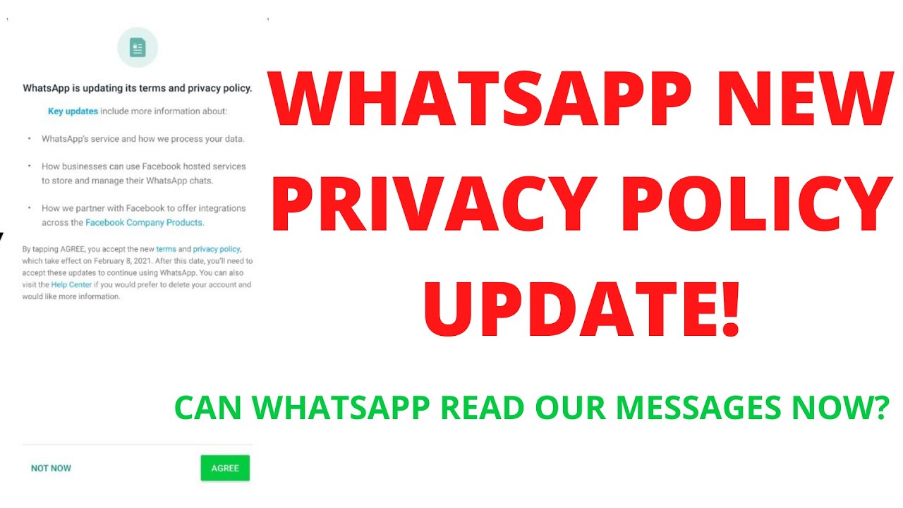CAN WHATSAPP READ OUR MESSAGES NOW? | NEW WHATSAPP PRIVACY POLICY UPDATE 2021
