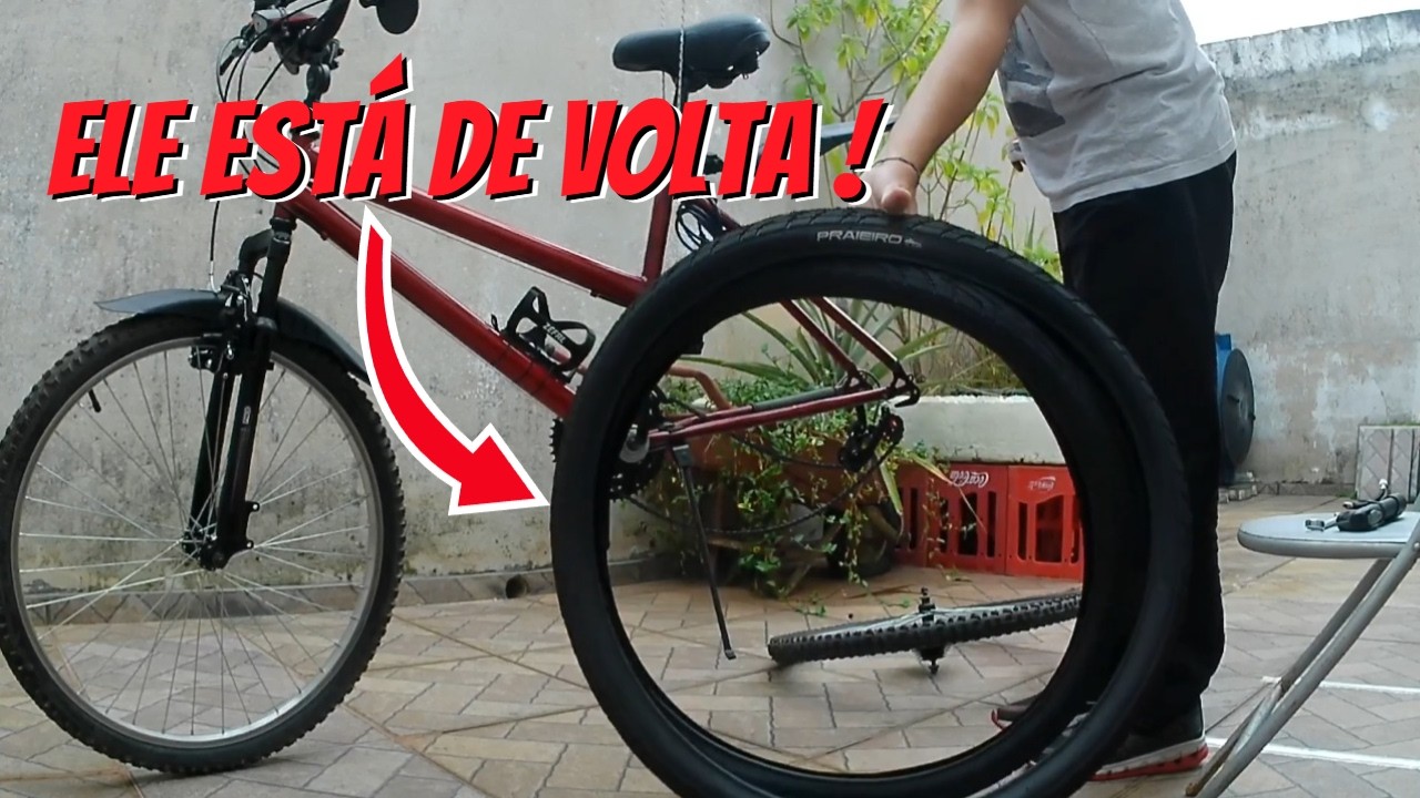 Pneus Praieiro | Mostrei alguns detalhes da Bike Aro 26