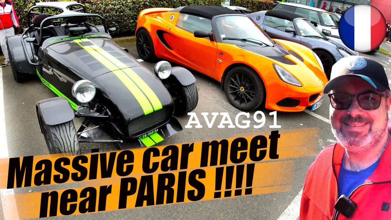 AVAG 91 monthly CAR MEETING at ITTEVILLE near PARIS #essonne #carmeetups #carmeet