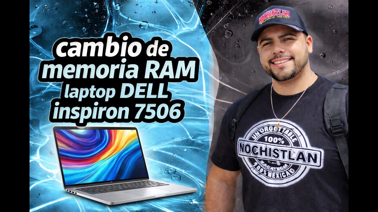 Cambio de memoria RAM laptop Dell Inspiron 7506