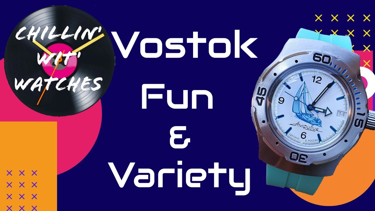 Vostok Amphibian Watches, the cure for watch boredom