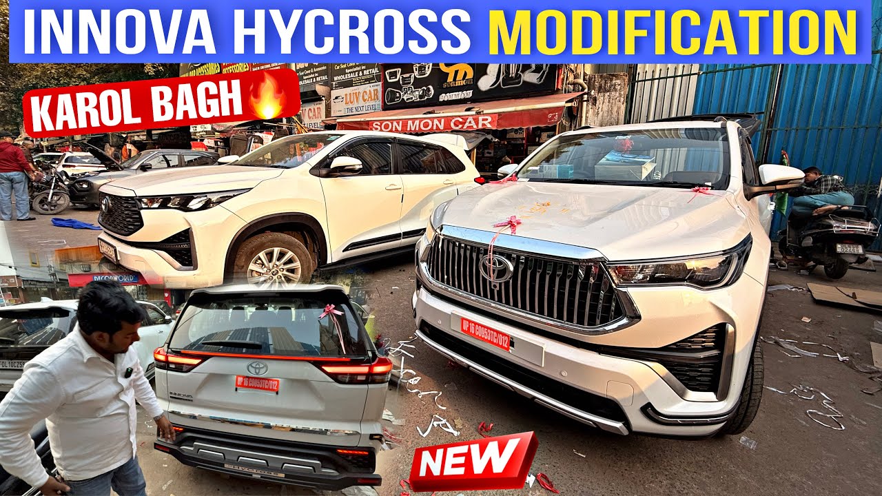 Innova Hycross GX (o) Modification🔥Hycross Modification✅