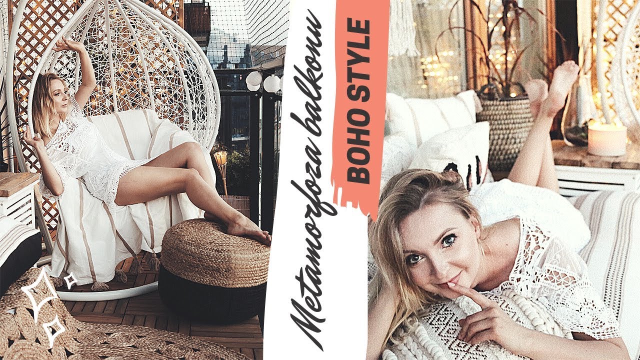 Metamorfoza balkonu w stylu Boho 🤩 Tanie i droższe rozwiązania