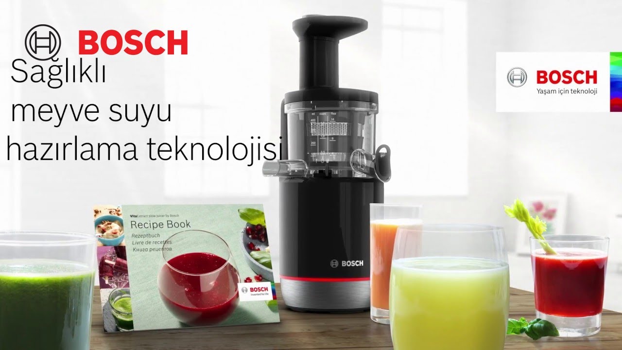 Bosch VitaExtract Yavaş Sıkım Makinesi