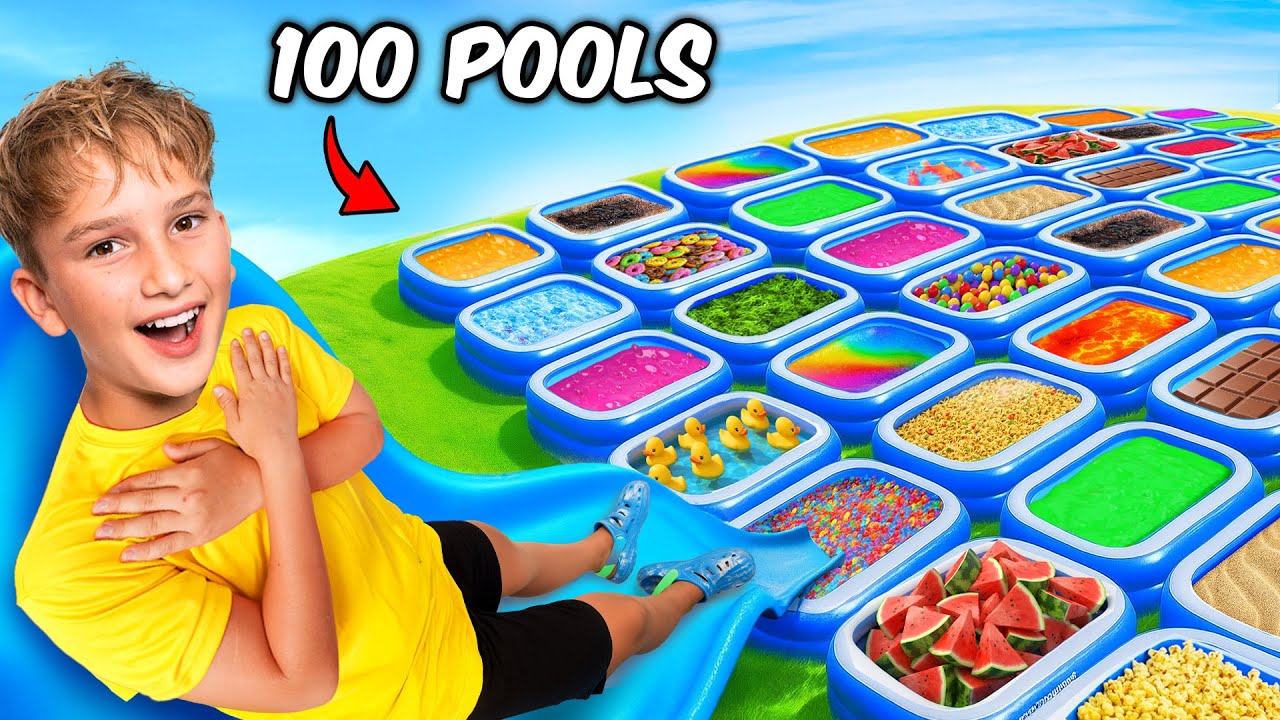 100 ЗАГАДОЧНЫХ БАССЕЙНОВ – ВЫИГРАТЬ ТОЛЬКО ОДИН!!