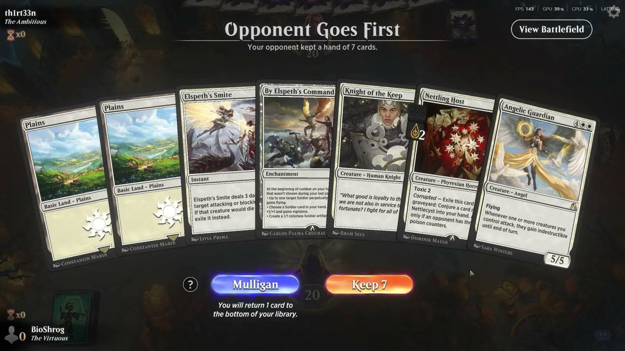 Magic The Gathering Arena Gameplay #162