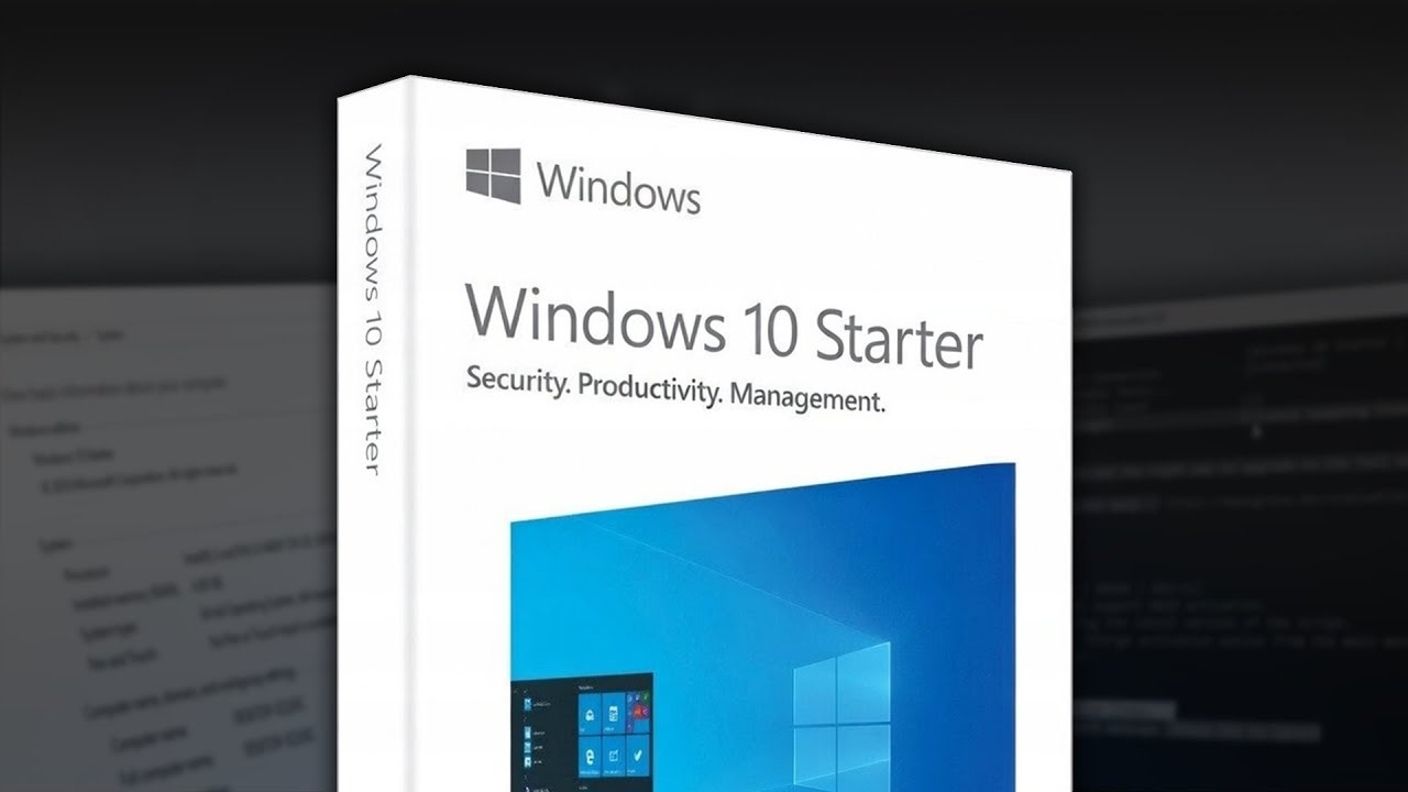 Windows 10 Starter — System, który nie powinien istnieć...