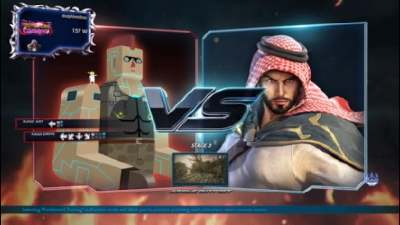 TEKKEN 7 JACK-7 Arcade Mode Silk Coat & Cargo Pants Costume Outfit Gameplay
