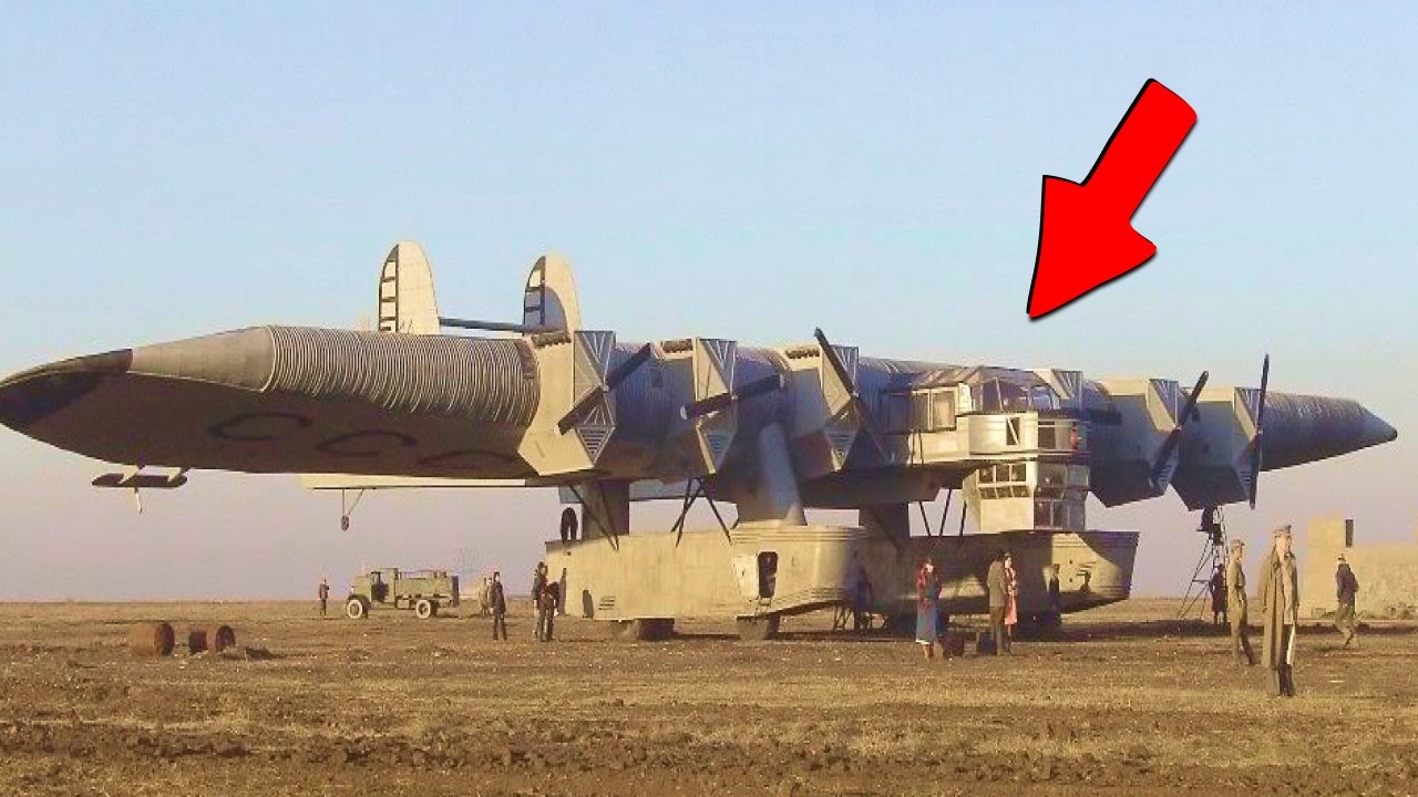 Das groesste Flugzeug aller Zeiten, die wahre Geschichte des Kalinin K-7!