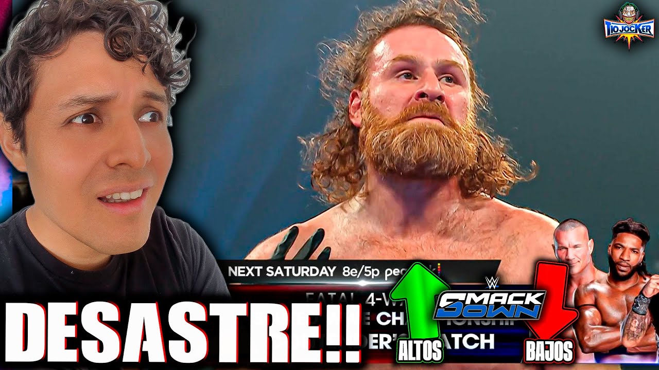 SAMI ZAYN le GANAR&Aacute; a DREW en ARABIA 😑 VENCE a ILJA COMO SI NADA - ALTOS y BAJOS SMACKDOWN