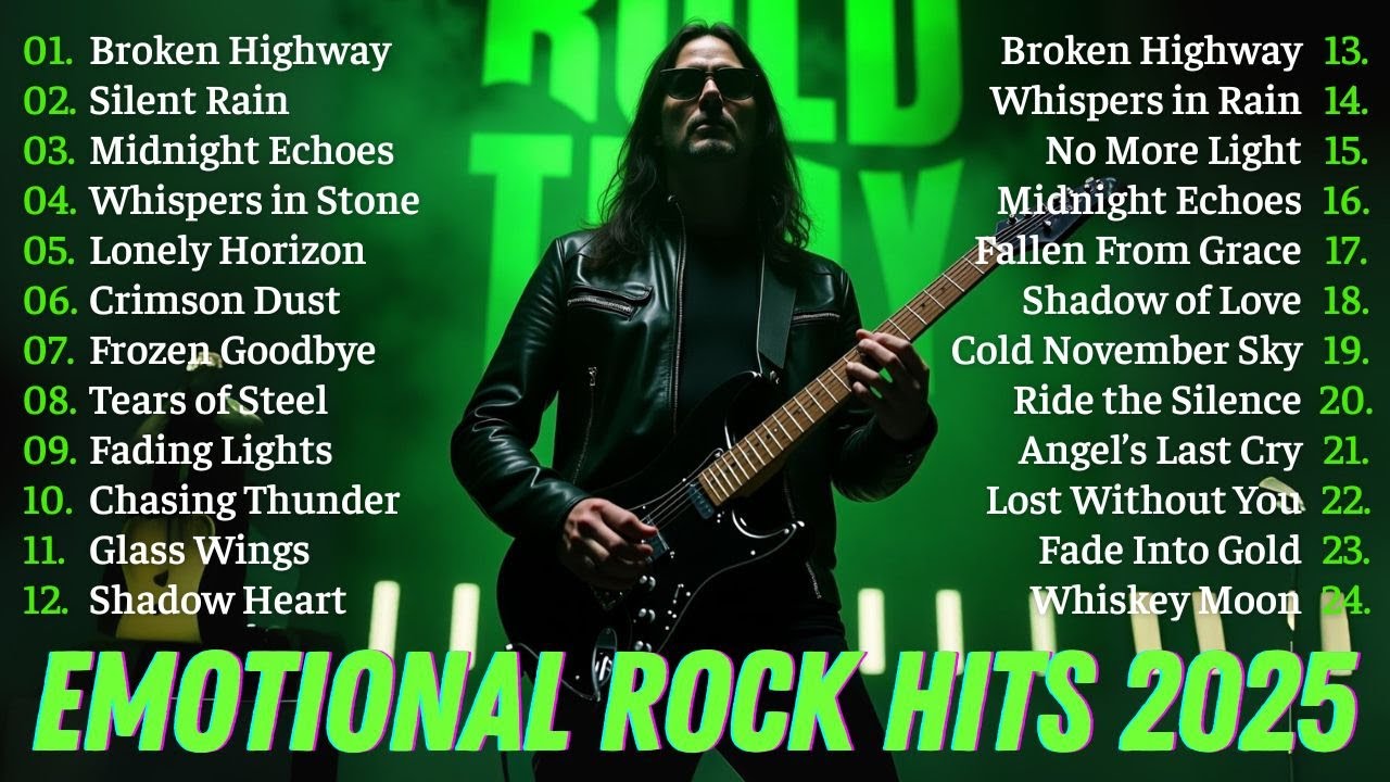 Best Rock Song 2025 &ndash; Slow Ballads for Heartbreak Survivors That Hit Deep