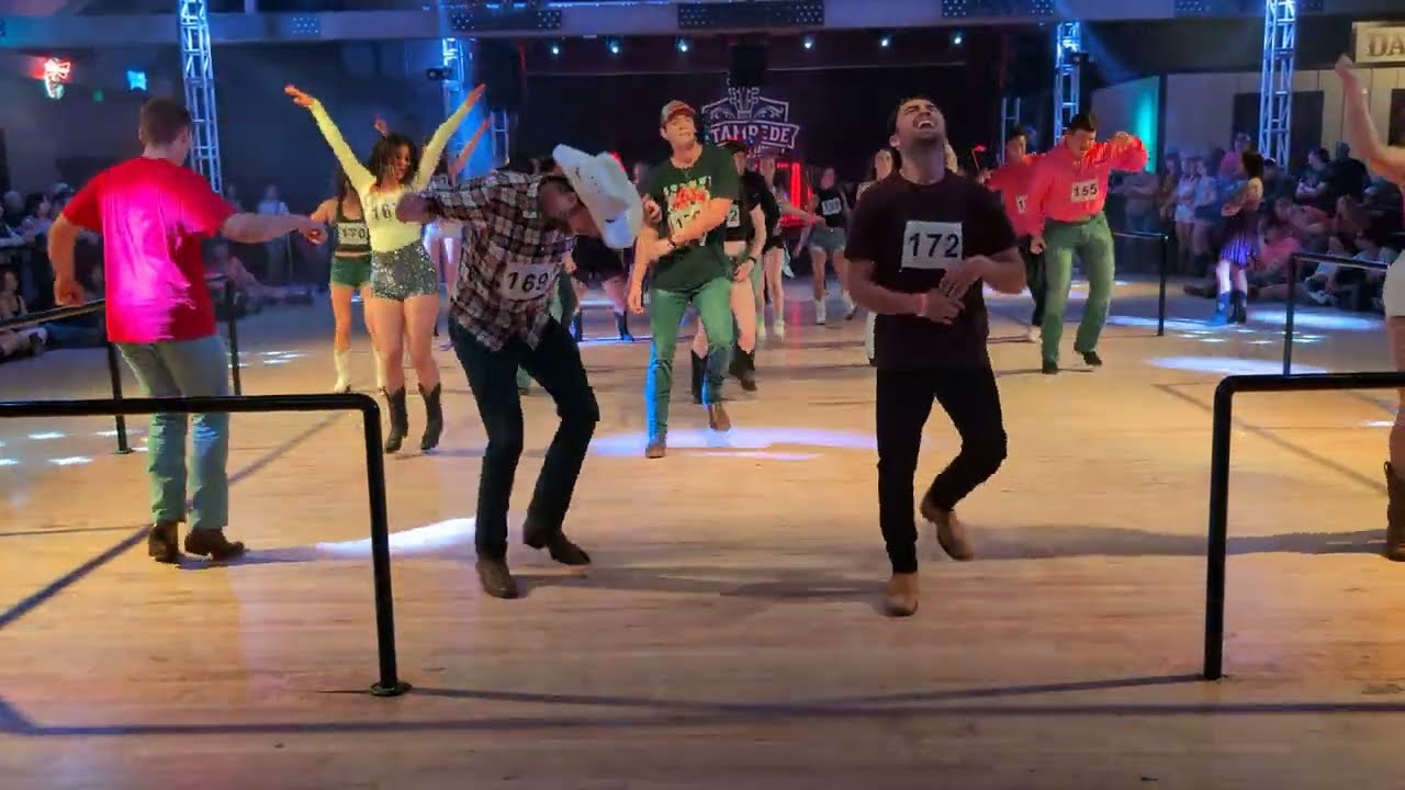 Flatliner line dance - Stampede - 2024 Stagecoach Dance Contest - Group B