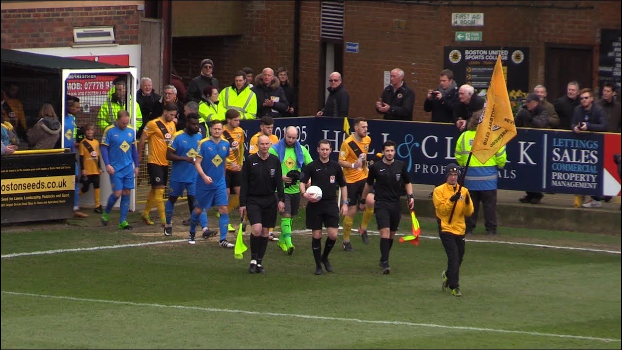 Boston United vs Leamington - Match Highlights - February 17th 2018