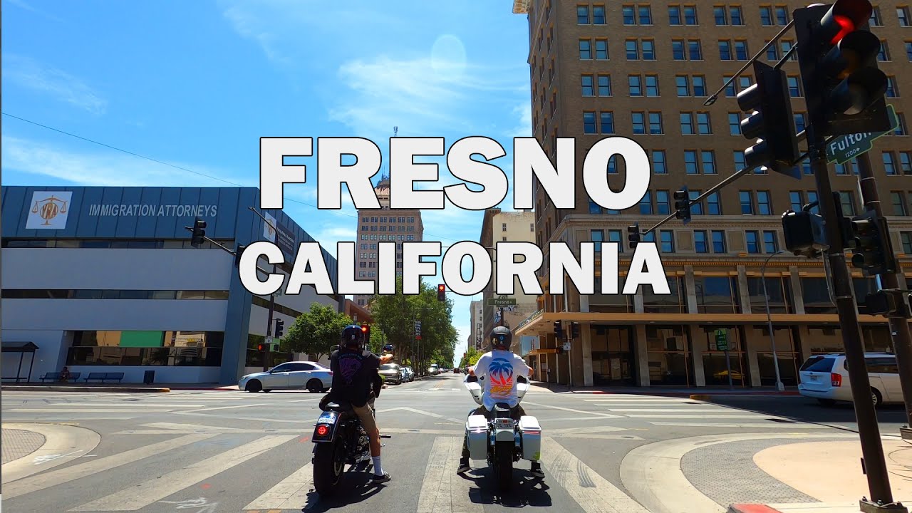 Fresno, Californa - Driving Tour 4K