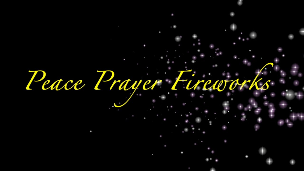 Peace Prayer Fireworks:  on the occasion of the 75th Anniversary of Hiroshima and Nagasaki A-bombing