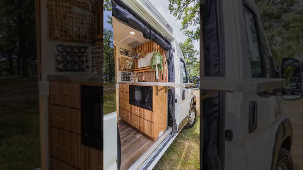 PERFECT luxury beach van build for the ADVENTURER | SOLO FEMALE 