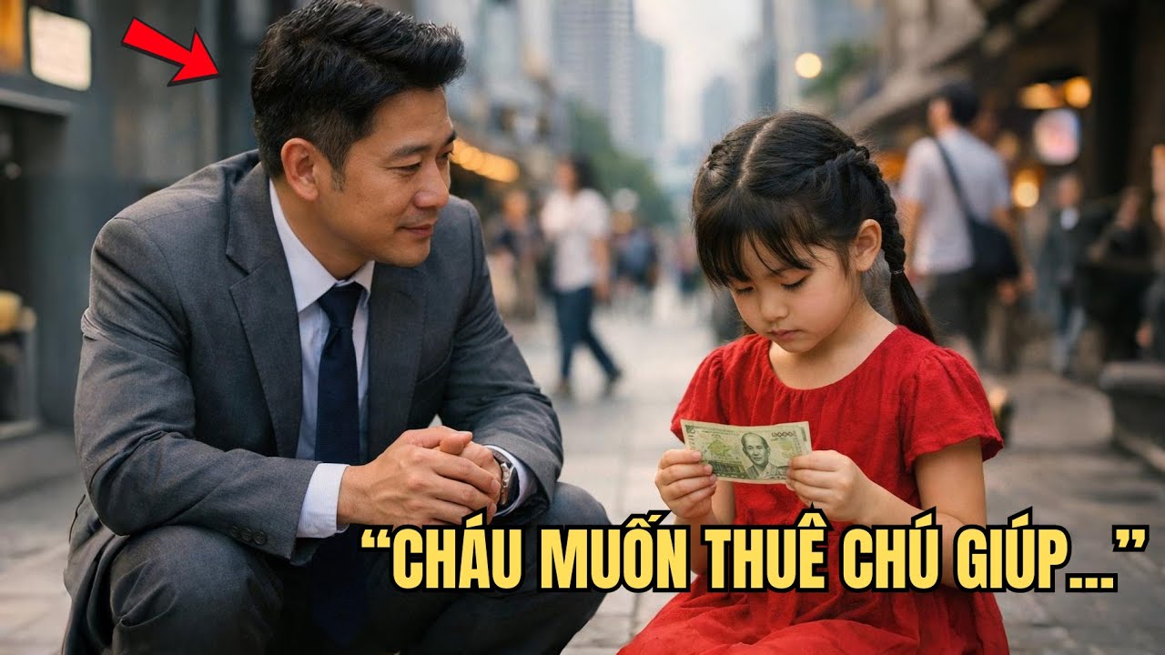 Cô bé nghèo đưa CEO tỷ phú 100.000đ xin cứu mẹ - Câu nói tiếp theo của bé khiến ông chết lặng!