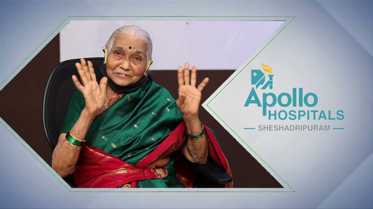 80yr old Srimati. Anandamma, shares her Reverse Shoulder Replacement Surgery experience with us here