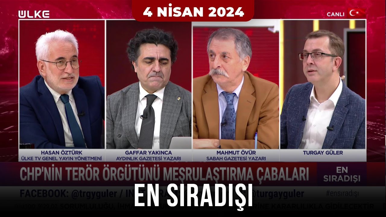 En Sıradışı - 4 Nisan 2024 | Turgay Güler @ulketv