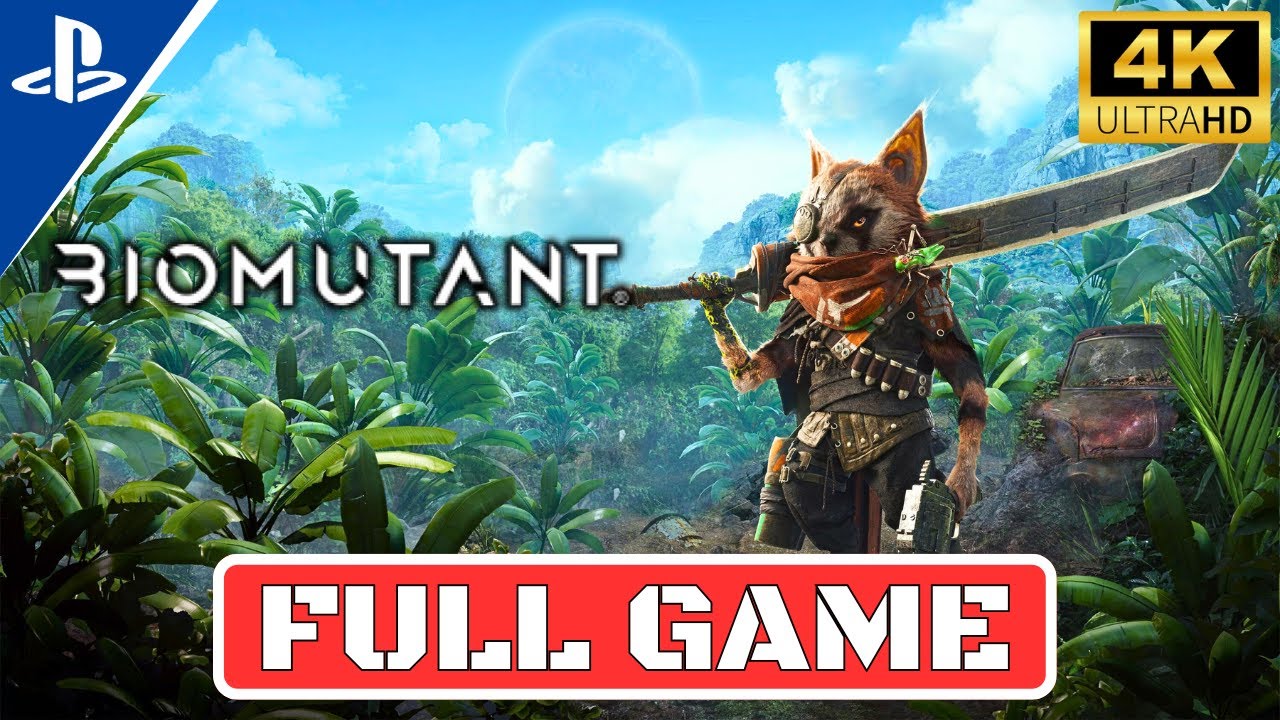 BIOMUTANT Gameplay Walkthrough FULL GAME [No Commentary]
