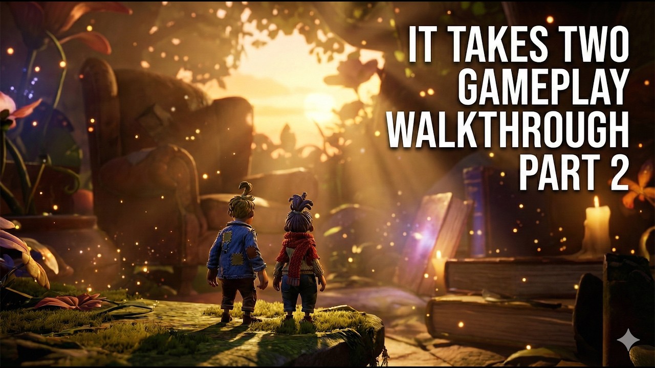 It Takes Two Gameplay Walkthrough Part 2 | Emotional Story Continues