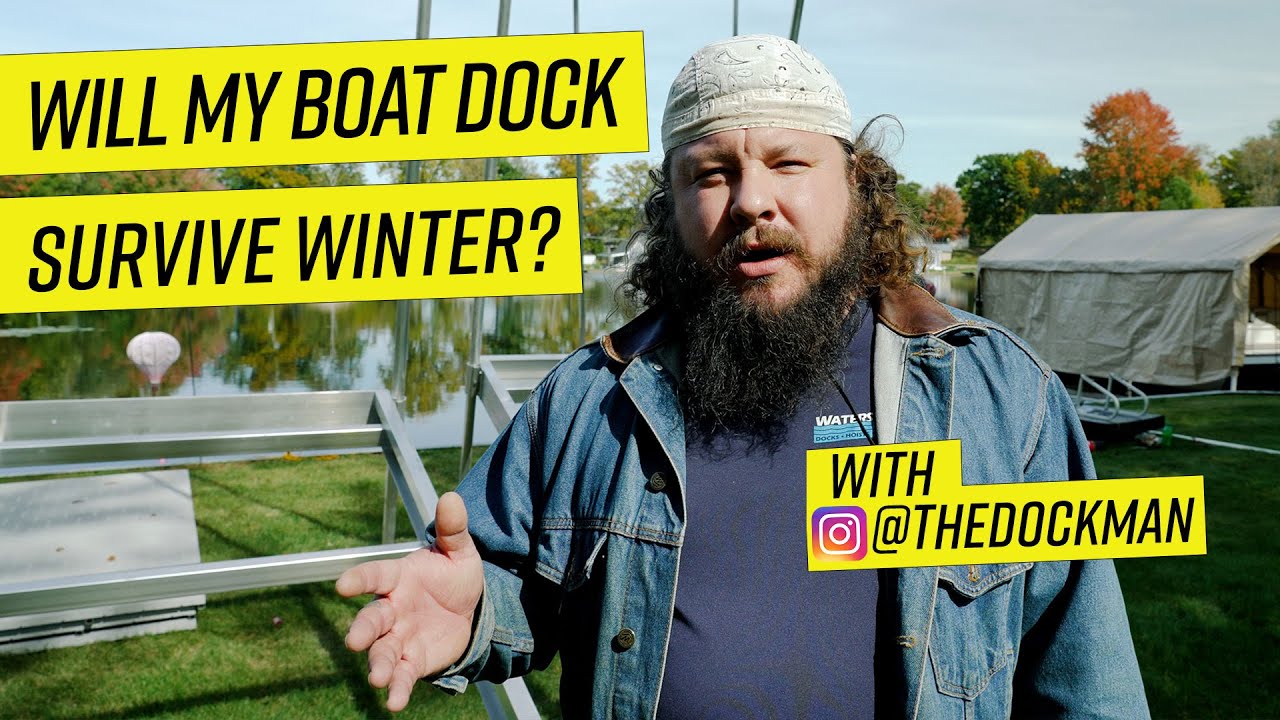 How to Make Your Boat Dock Survive Winter with The Dockman