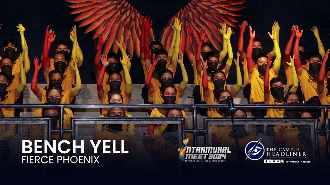 Fierce Phoenix’s Bench Yell piece during the Intramural Meet 2024