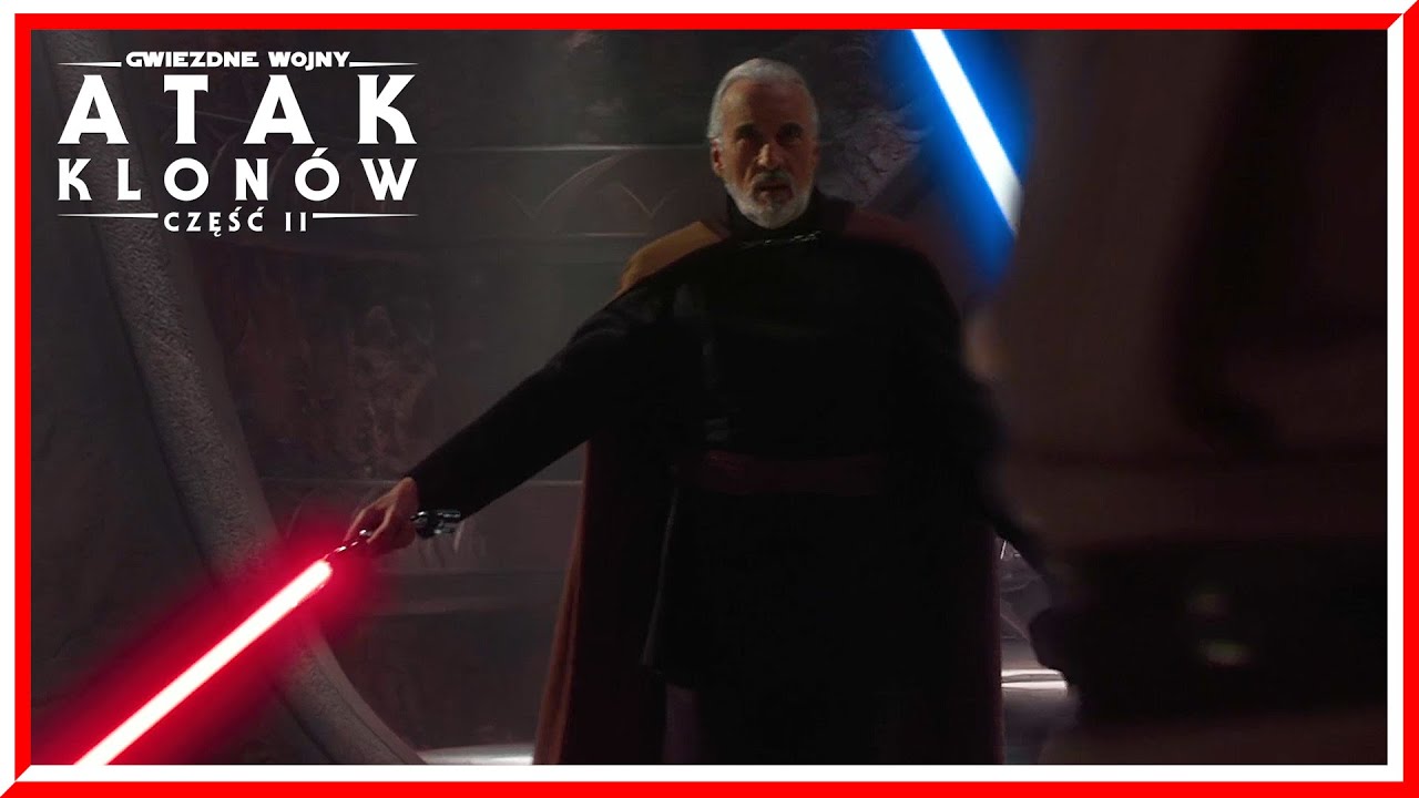 Obi-Wan i Anakin vs Hrabia Dooku [1/2] | Gwiezdne Wojny: Atak Klon&oacute;w (2002)