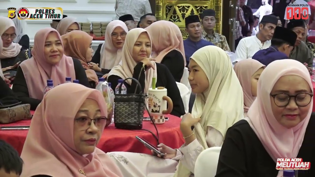 Polres Aceh Timur Gelar Buka Puasa Bersama Insan Pers, Toga, Tomas, Mahasiswa, LSM dan Anak Yatim