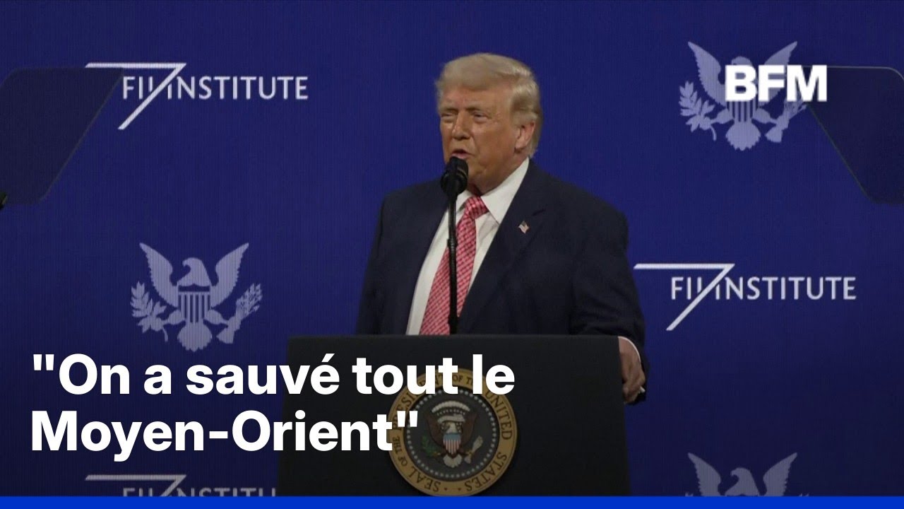 Guerre en Iran, tensions au Moyen-Orient: le discours en int&eacute;gralit&eacute; de Donald Trump