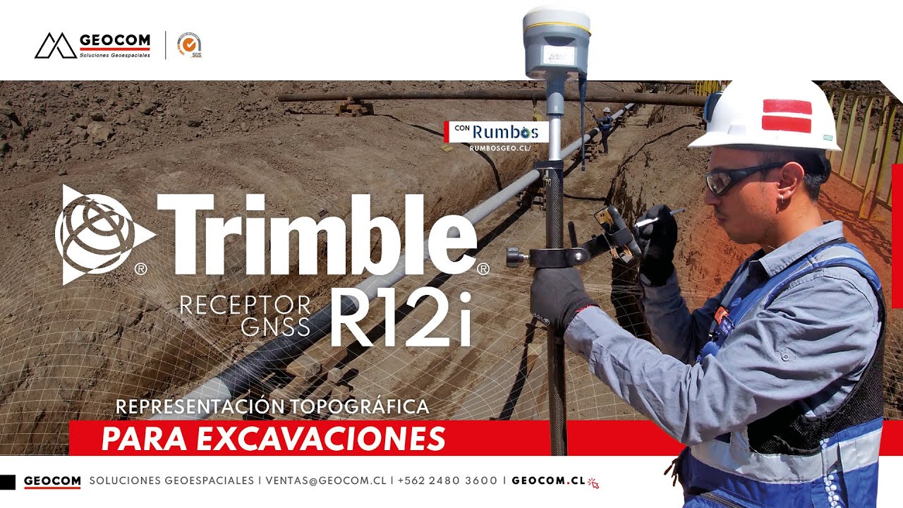 Representación Topográfica para Excavaciones | Trimble R12i