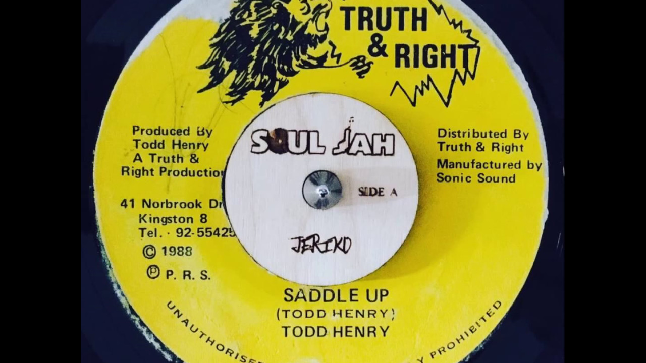 Todd Henry - saddle up
