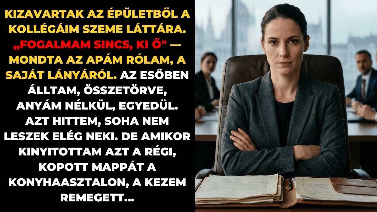 Apám letagadta, hogy az apám a kollégák előtt. Rúgtam a vezérigazgatói székből