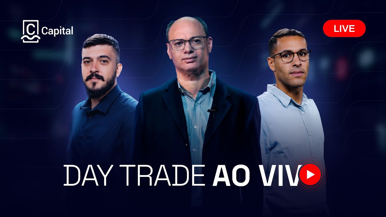 🔵 DAY TRADE AO VIVO DA CM CAPITAL: Mini-índice, Minidólar, Ações, e Futuro de Bitcoin (05/03/26)