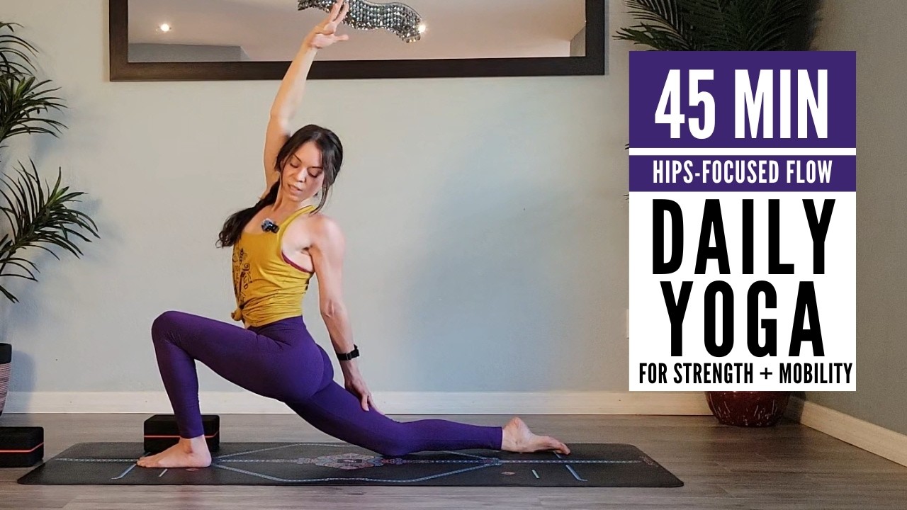 45 Min Hip Strength and Mobility Flow | Figure 4, Pigeon, & Balance Work