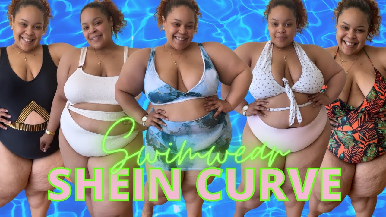 👙 SHEIN PLUS SIZE SWIMWEAR HAUL! FAT GIRL SUMMER! 👙SEXY ONE PIECE SWIMWEAR SUMMER 2022