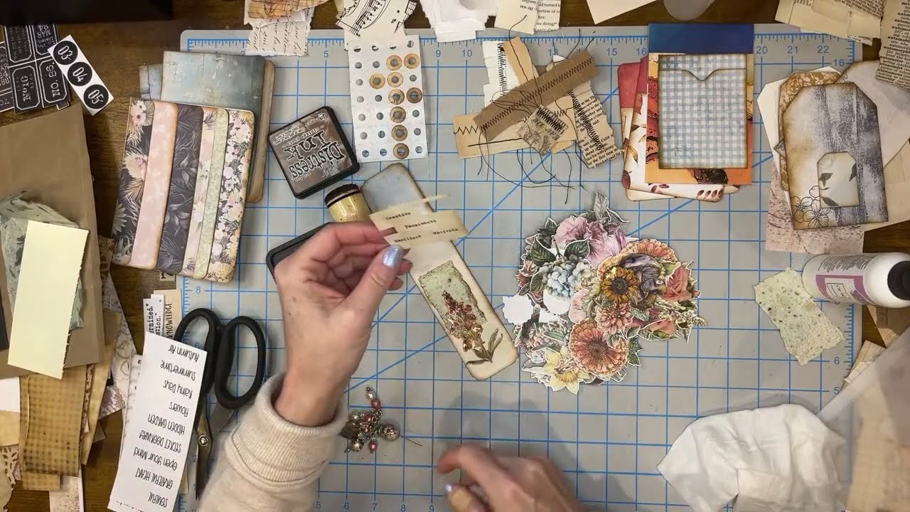 Junk Journal Crafting Live with Hither and Yon Studio | Livestream Replay Sunday, February 23, 2025